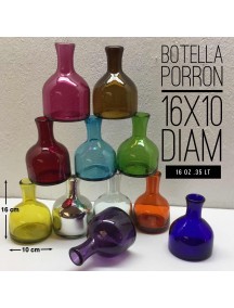 Botella Porron Aguamarina (Mínimo50 Piezas)